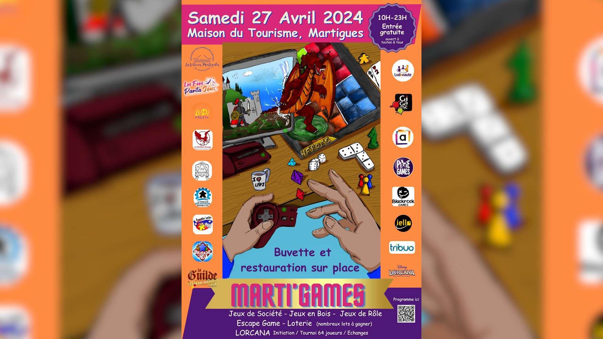 Marti'Games : un festival du jeu sous toutes ses formes samedi à Martigues