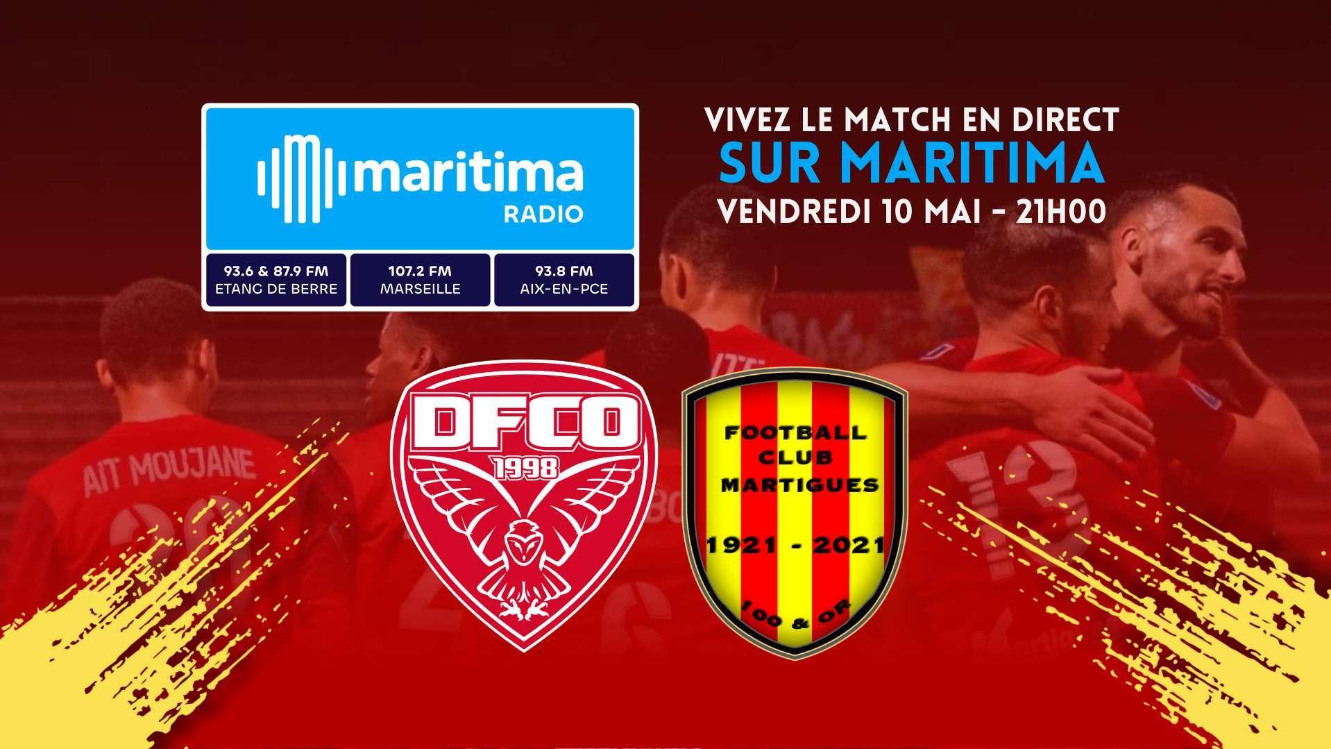 Maritima en direct à Dijon pour la potentielle accession du FC Martigues en Ligue 2 